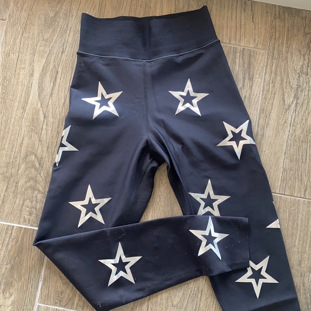 Ultacor Black with Silver Star Legging